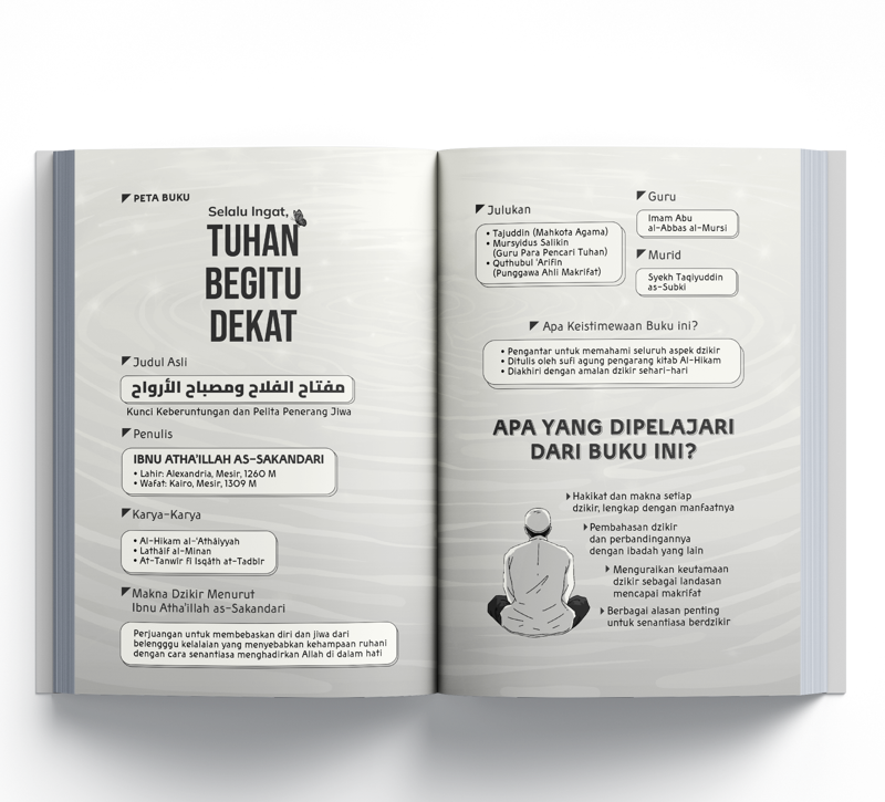 Buku Selalu Ingat, Tuhan Begitu Dekat oleh Ibnu Atha’illah as-Sakandari