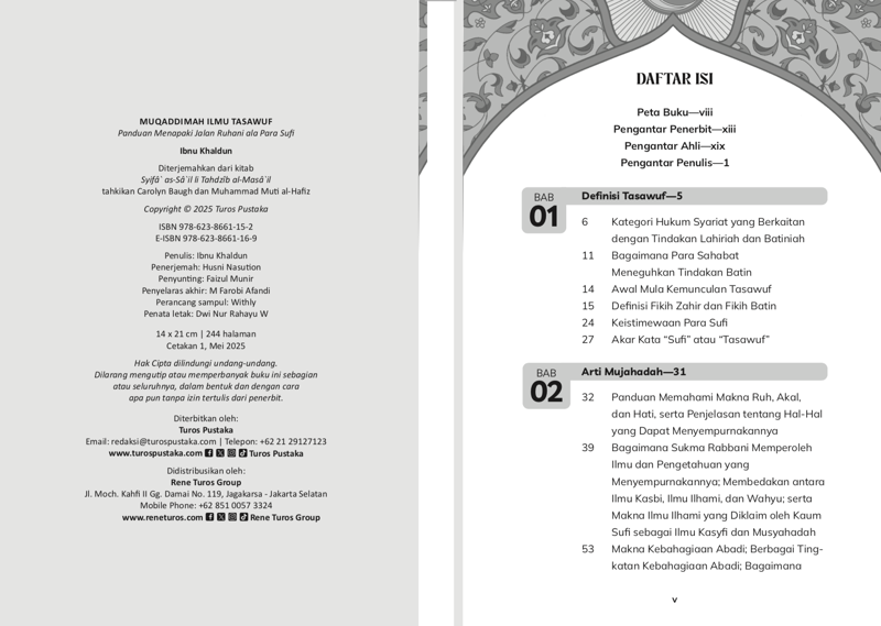 Buku Muqaddimah Ilmu Tasawuf oleh Ibnu Khaldun