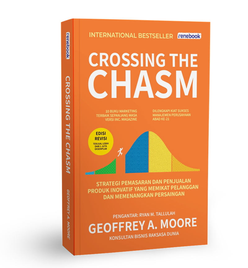 Buku Crossing the Chasm oleh Geoffrey A. Moore
