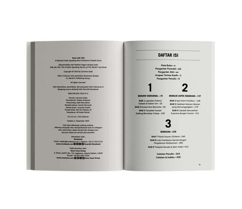 Buku Talk Like Ted oleh Carmine Gallo