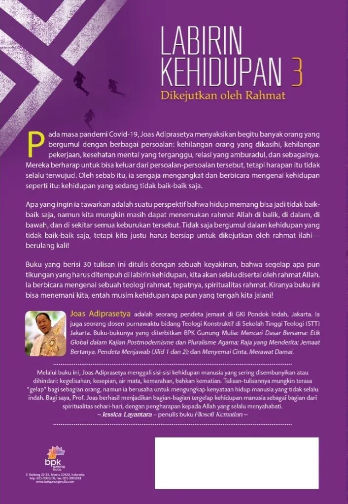 Buku Labirin Kehidupan 3 oleh Joas Adiprasetya