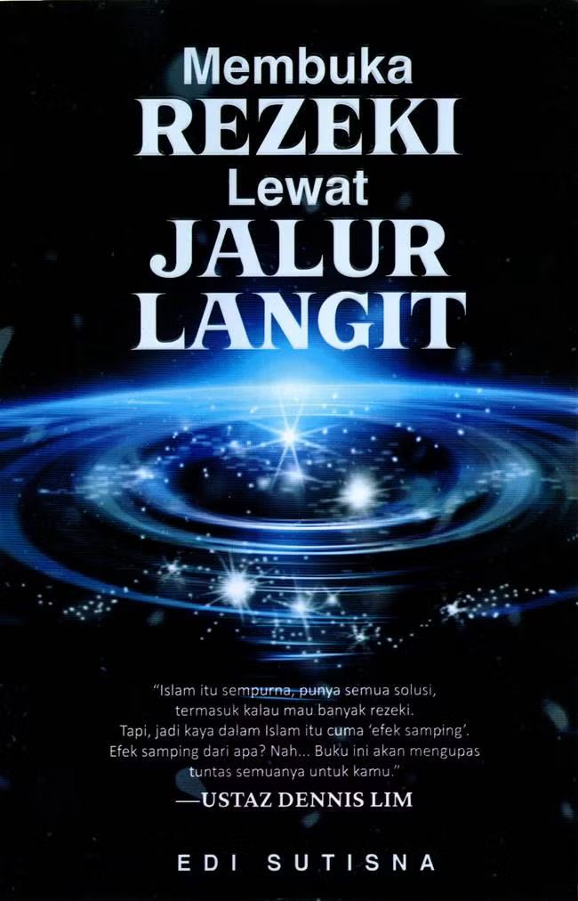Buku Membuka Rezeki Lewat Jalur Langit oleh Edi Sutisna