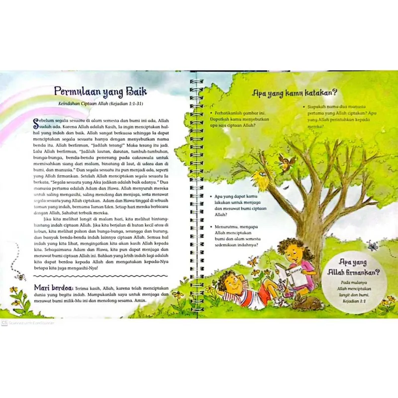 Buku 5 Menit Renungan Alkitab Untuk Anak - Cerita Bergambar Kristen oleh Pamela Kennedy