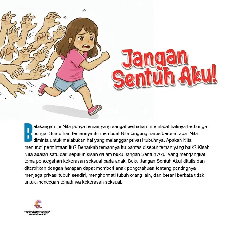 Buku Jangan Sentuh Aku! - Kumpulan Cerita Anak Anti kekerasan Seksual oleh Eliani Angga Safitri