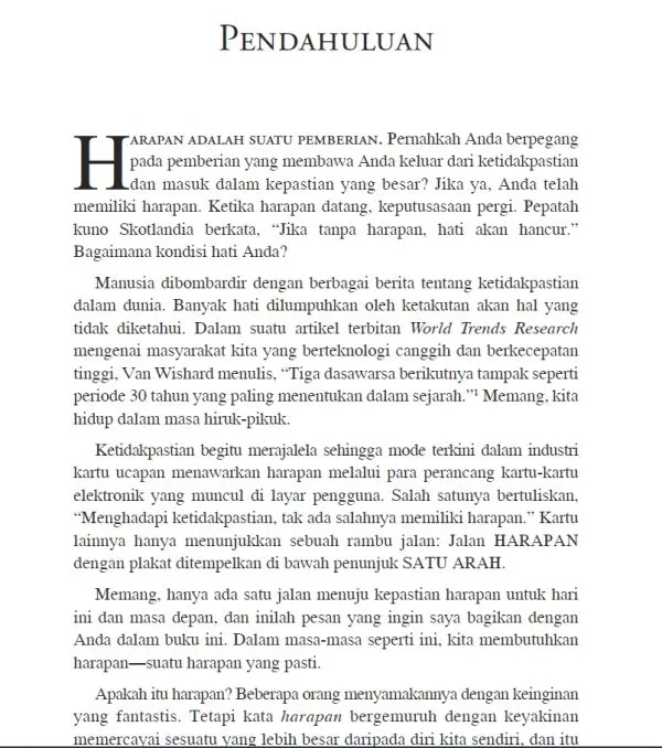 Buku Alasan Pengharapan Saya oleh Billy Graham