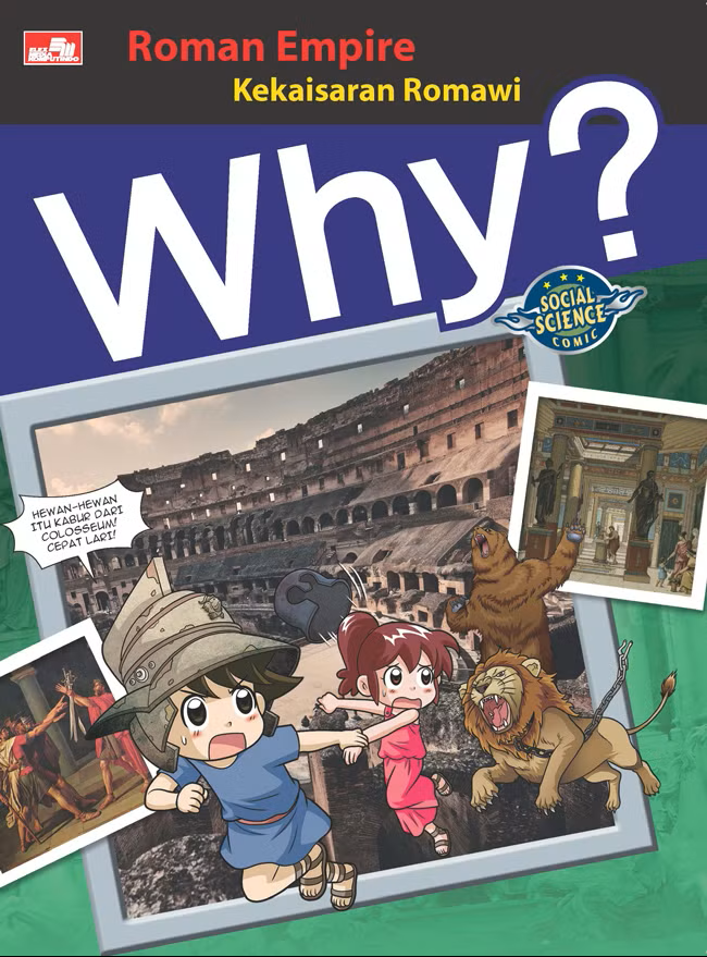 Buku Why? Roman Empire - Kekaisaran Romawi