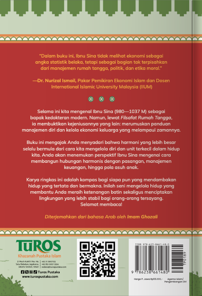 Buku Filsafat Rumah Tangga oleh Ibnu Sina