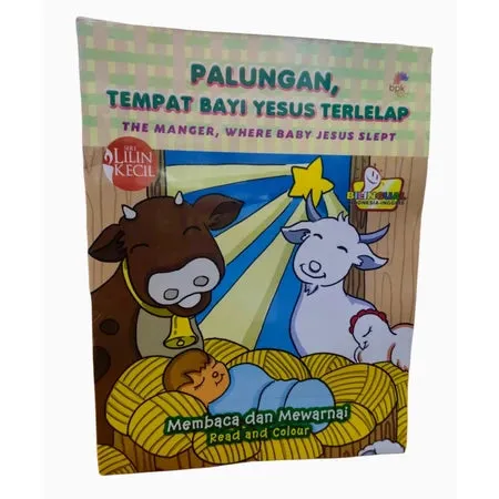 Buku Palungan Tempat Bayi Yesus Terlelap - Cerita anak Kristen