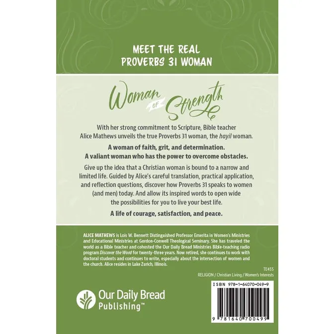 Buku Woman of Strength - English Version