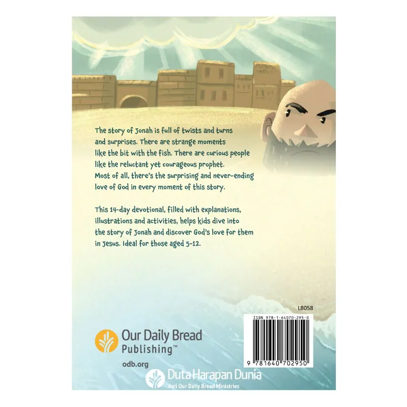 Buku Jonah - 14 Day Children's Devotional - English Version