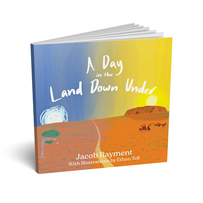Buku A Day in the Land Down Under - English Version