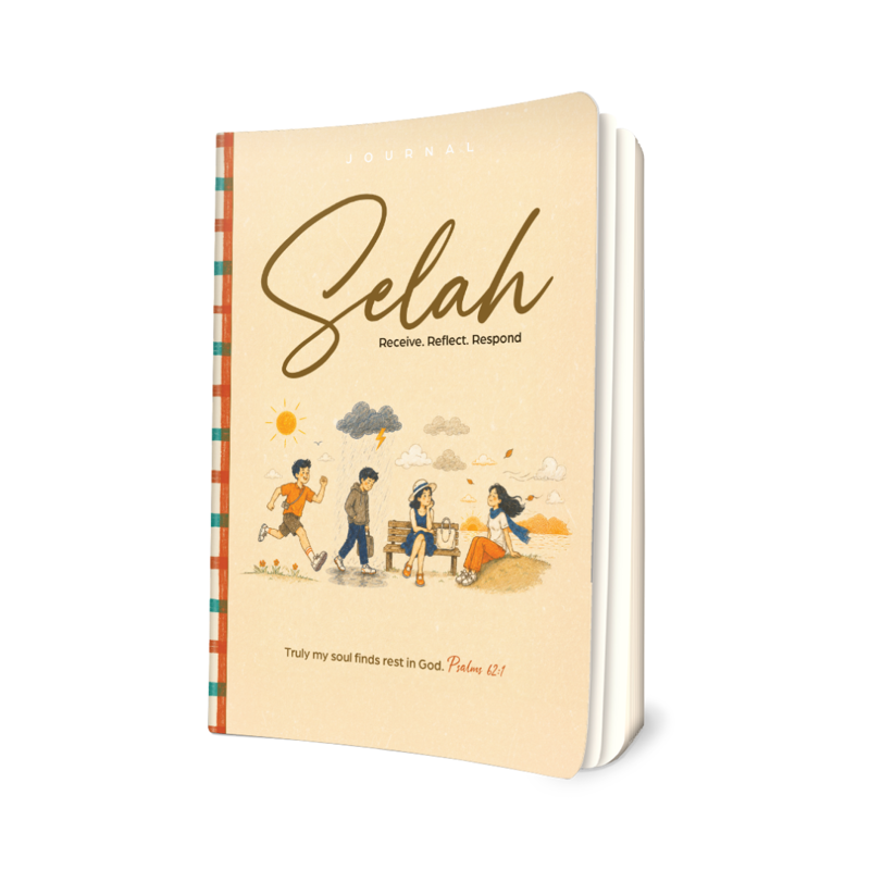 Buku Journal Selah – Receive. Reflect. Respond.