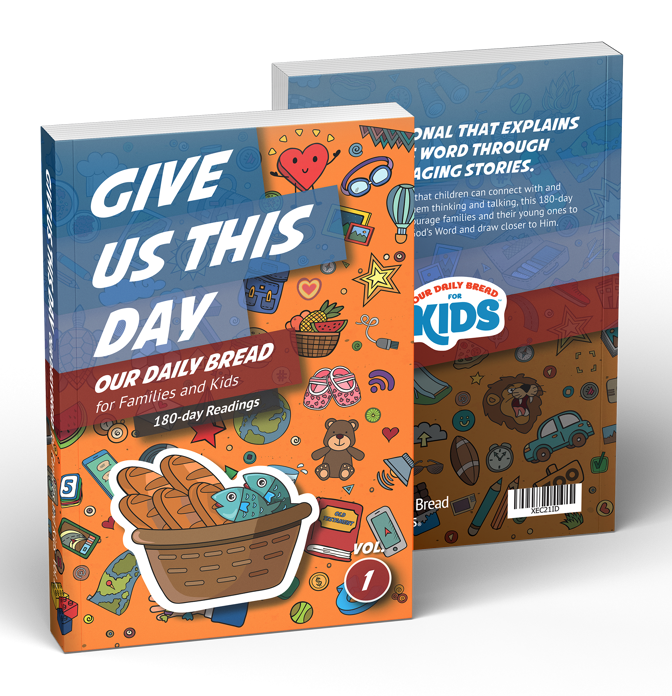 Buku Give Us This Day: A 180-Day Devotional for Families and Kids (ENGLISH Version) 7-12 years old