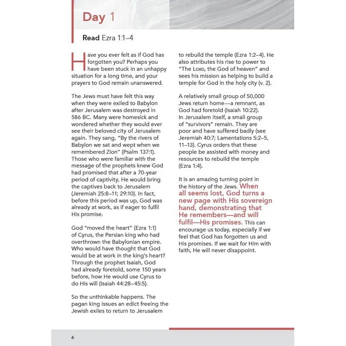 Buku Journey Through Series - Ezra & Nehemiah