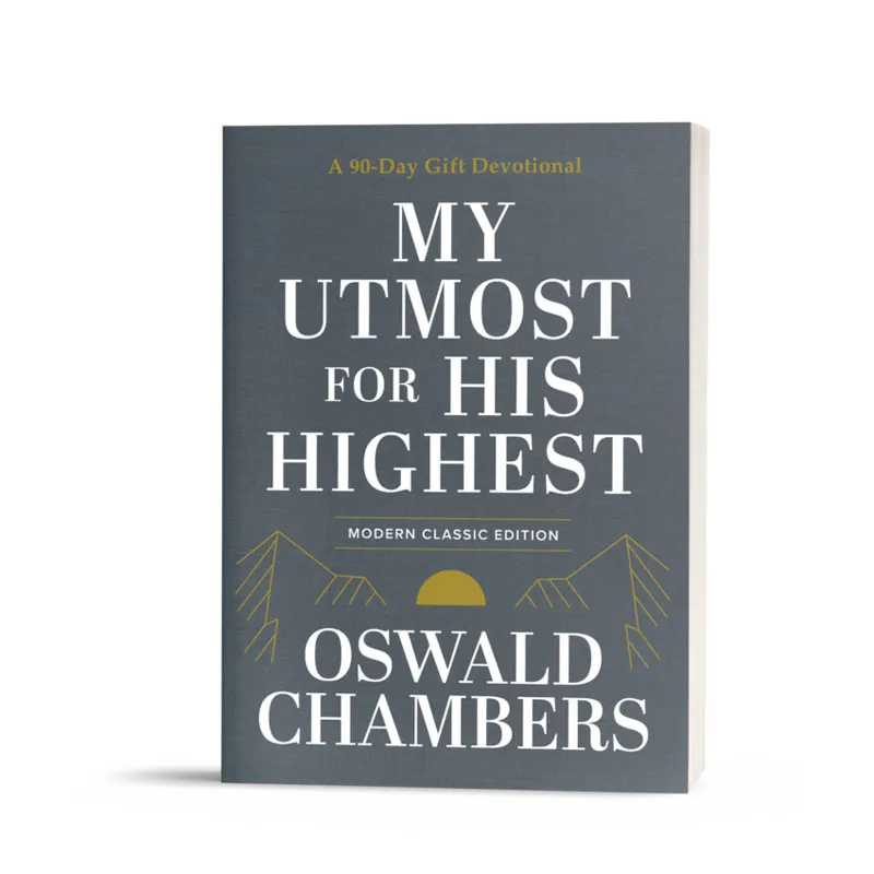 Buku My Utmost for His Highest 90-day edition  English Version oleh Oswald Chambers