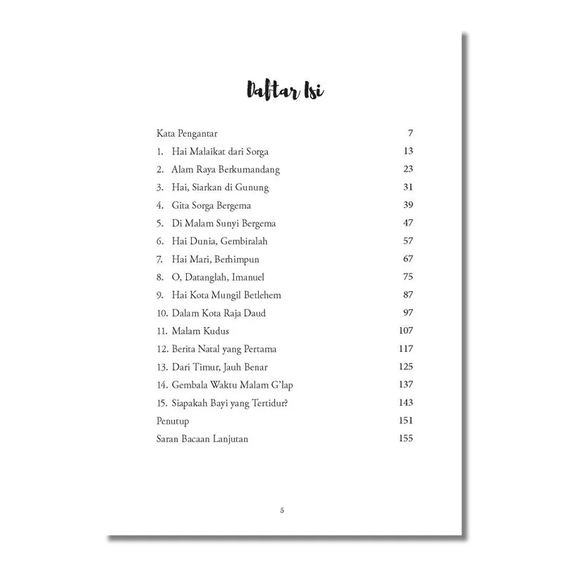Buku Kidung Natal