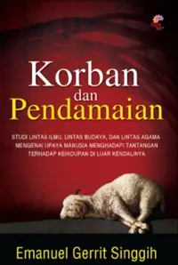 Korban dan Pendamaian — Emanuel Gerrit Singgih — sampul
