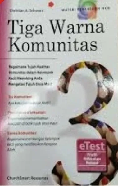 Buku Tiga Warna Komunitas oleh Christian A. Schwarz