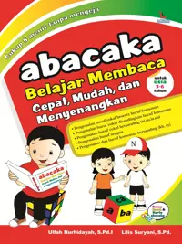 Abacaka Belajar Membaca Cepat, Mudah, dan Menyenangkan — Mudah — sampul