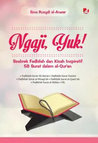 Ngaji, Yuk!; Seabrek Fadhilah dan Kisah Inspiratif 58 Surat dalam al-Qur’an---Teenligi — Ibnu Rusydi al-Anwar — sampul
