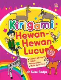 Kirigami Hewan-Hewan Lucu — Ar. Suku Radja — sampul