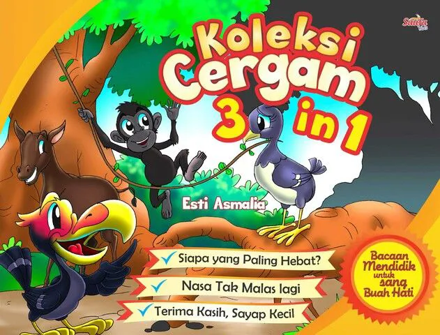Buku Koleksi Cergam 3 in 1 oleh Esti Asmalia