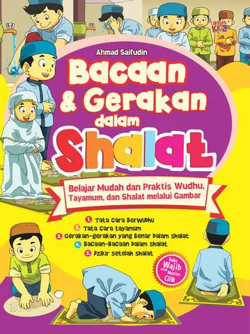 Buku Bacaan & Gerakan dalam Shalat oleh Ahmad Saifudin