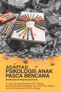 ADAPTASI PSIKOLOGIS ANAK PASCA BENCANA; Resiliensi dan Strategi Koping Trauma (TIDAK ADA STOK) — Dr. I Gusti Ayu Agung Noviekayati — sampul