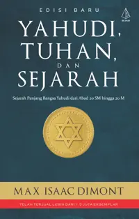 Yahudi, Tuhan, dan Sejarah [Soft Cover] — Max I. Dimont — sampul