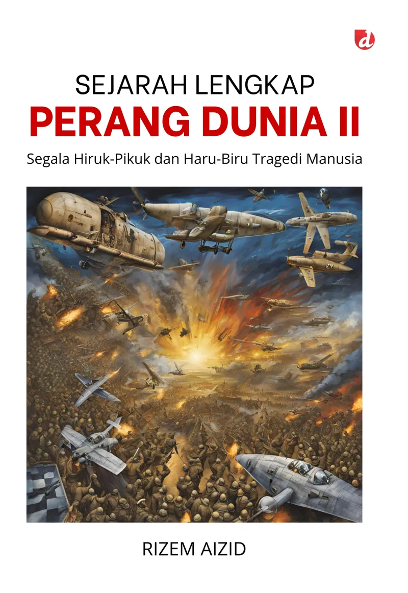Buku Sejarah Lengkap Perang Dunia II; Segala Hiruk-Pikuk dan Haru-Biru Tragedi Manusia oleh Rizem Aizid