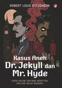 Kasus Aneh Dr. Jekyll dan Mr. Hyde: Kisah Kelam Tentang Idetitas dan Sisi Gelap Manusia — Robert Louis Stevenson — sampul