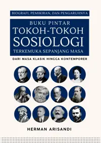 Buku Pintar Pemikiran Tokoh-Tokoh Sosiologi Terkemuka Sepanjang Masa — Herman Arisandi — sampul