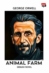 Animal Farm; Sebuah Novel — George Orwell — sampul