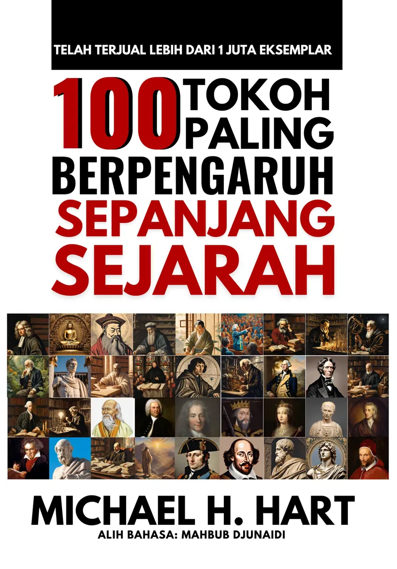 Buku (2025) 100 Tokoh Paling Berpengaruh Sepanjang Sejarah karya Michael H. Hart oleh Michael H. Hart