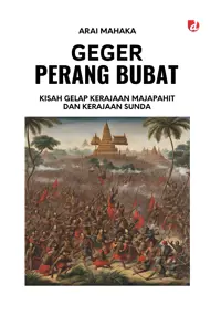 Geger Perang Bubat; Kisah Gelap Kerajaan Majapahit dan Kerajaan Sunda — Arai Mahaka — sampul