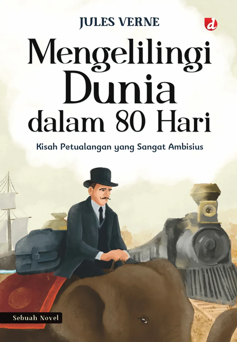 Buku Mengelilingi Dunia dalam 80 Hari; Kisah Petualangan yang Sangat Ambisius oleh Jules Verne