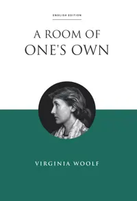 A Room of One’s Own (ENGLISH EDITION) — Virginia Woolf — sampul