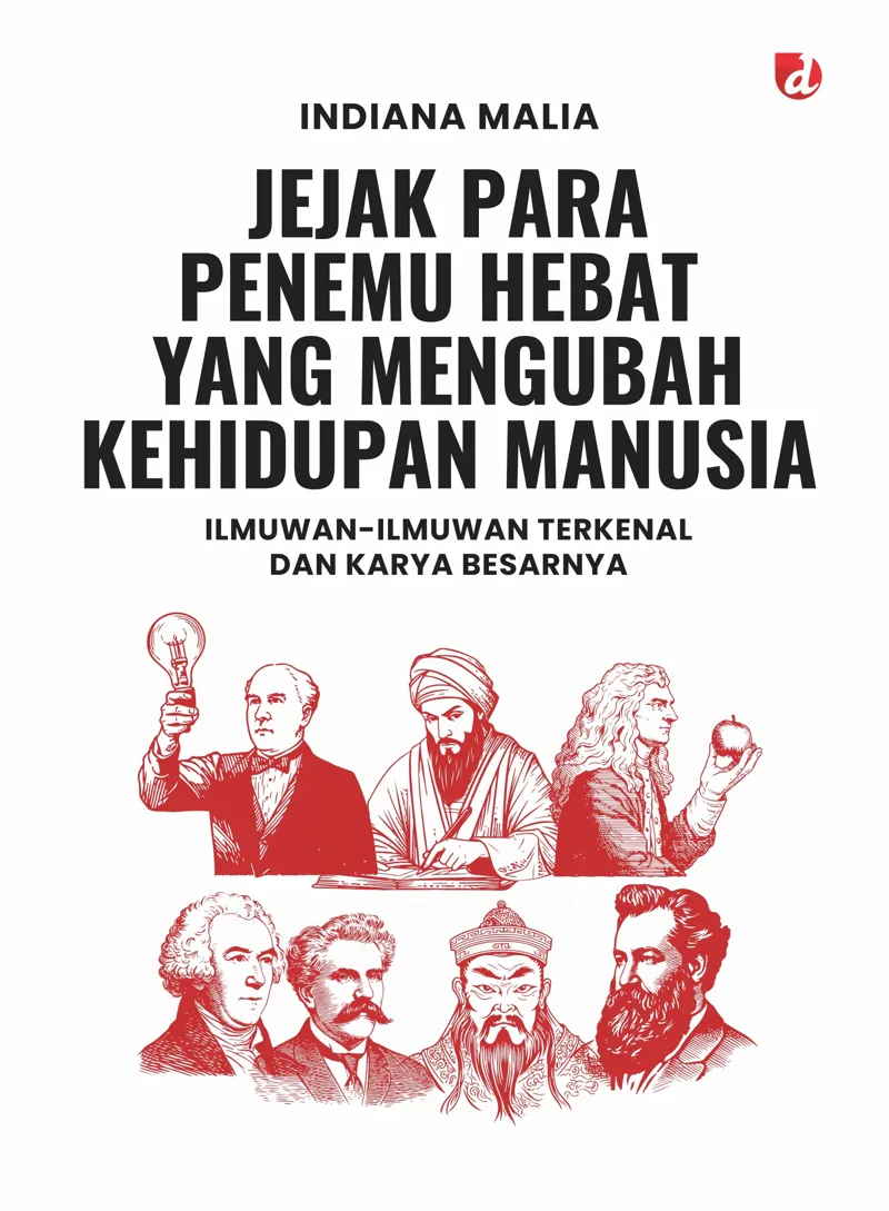 Buku Jejak Para Penemu Hebat yang Mengubah Kehidupan Manusia; Ilmuwan-Ilmuwan Terkenal dan Karya Besarnya oleh Indiana Malia