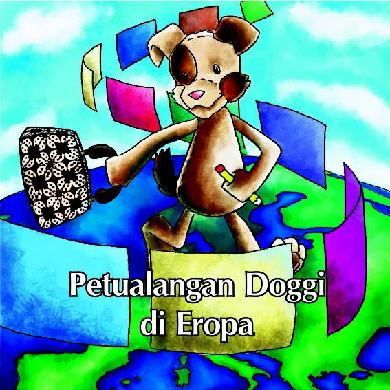 Buku Petualangan Doggi di Eropa oleh Veronika J. Elbers