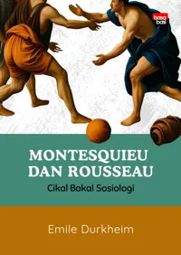 Montesquieu dan Rousseau — Emile Durkheim — sampul