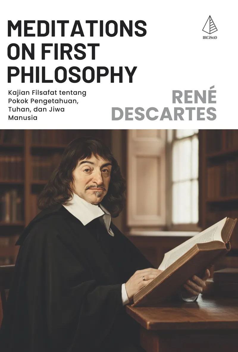 Buku Meditations on First Philosophy; Kajian Filsafat tentang Pokok Pengetahuan, Tuhan, dan Jiwa Manusia oleh René Descartes