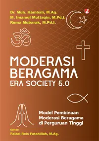 Moderasi Beragama Era Society 5.0 (TIDAK ADA STOK) — M.Ag. — sampul