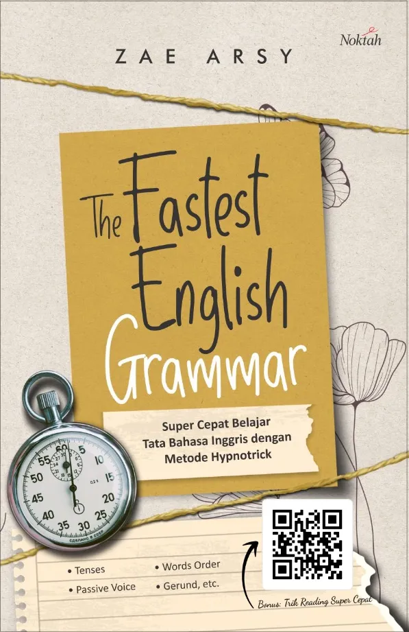 Buku The Fastest English Grammar oleh Zae Arsy
