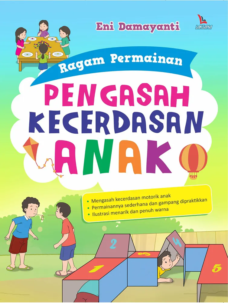 Buku Ragam Permainan Pengasah Kecerdasan Anak oleh Eni Damayanti