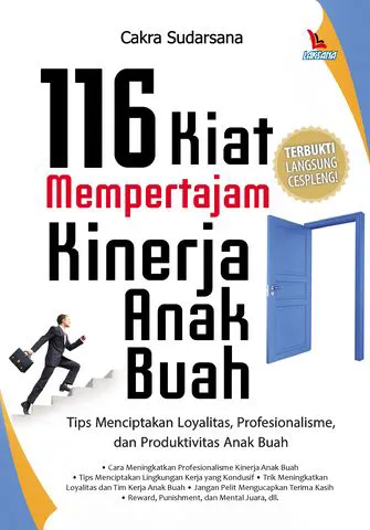 Buku 116 Kiat Mempertajam Kinerja Anak Buah oleh Cakra Sudarsana