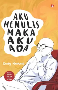 Aku Menulis Maka Aku Ada — Kang Maman — sampul