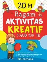 20 M: Ragam Aktivitas Kreatif PAUd dan TK — Rini Fazriana — sampul