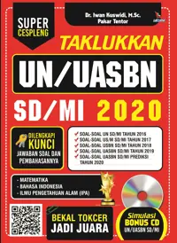 Super Cespleng Taklukkan UN/UASBN SD/MI 2020 — Dr. Iwan Kuswidi — sampul