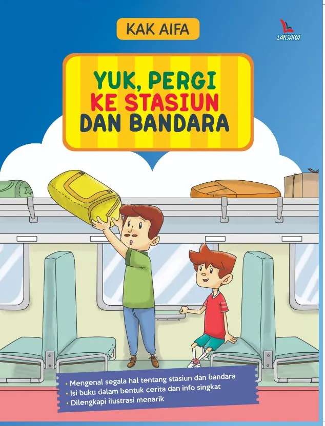 Buku Yuk, Pergi ke Stasiun dan Bandara oleh Kak Aifa