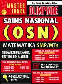 Master Juara Olimpiade Sains Nasional (OSN) Matematika SMP/MTs — Dr. Iwan Kuswidi — sampul
